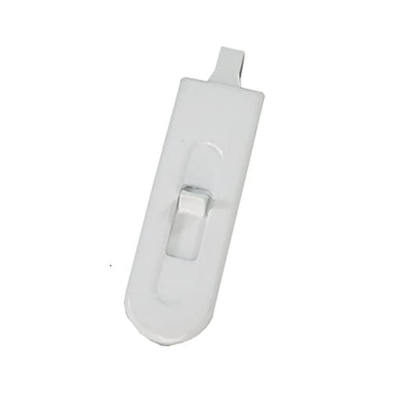 WRS 3-1/2" Square Nose Tilt Latch - White