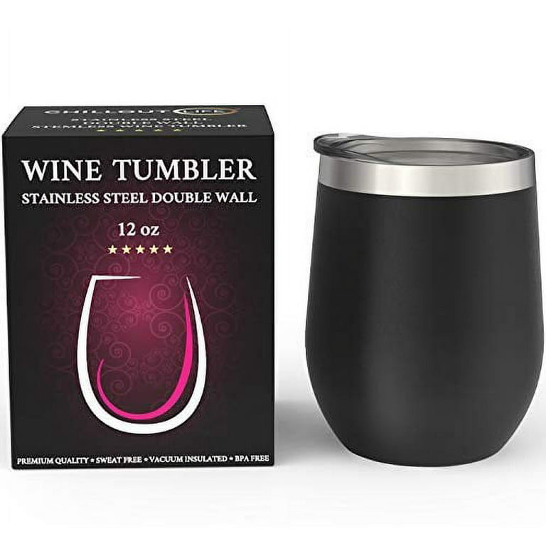 SubliMates 20oz Wine Tumbler: Double Wall Vacuum Insulated, Stainless  Steel, Travel Friendly, For Coffee And Wine. From Bestdeals, $4.6