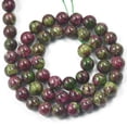 thumbnail image 1 of Pulsera de cuentas sueltas redondas espaciadoras de zoisita, piedras preciosas, para hacer collares y pulseras., 1 of 3
