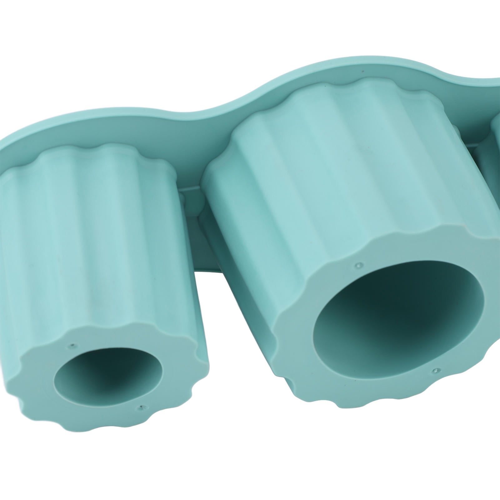 BOKYAN Large Capacity Silicone Cylinder Ice Cube Tray – Easy Release, Food‑Grade, Dishwasher Safe, Ideal for Drinks & Cocktails