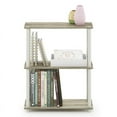 thumbnail image 6 of Furinno 23.6 W x 11.6 D x 29.5 H 3-Shelf Freestanding Shelving Unit, Sonoma Oak and White, 6 of 7