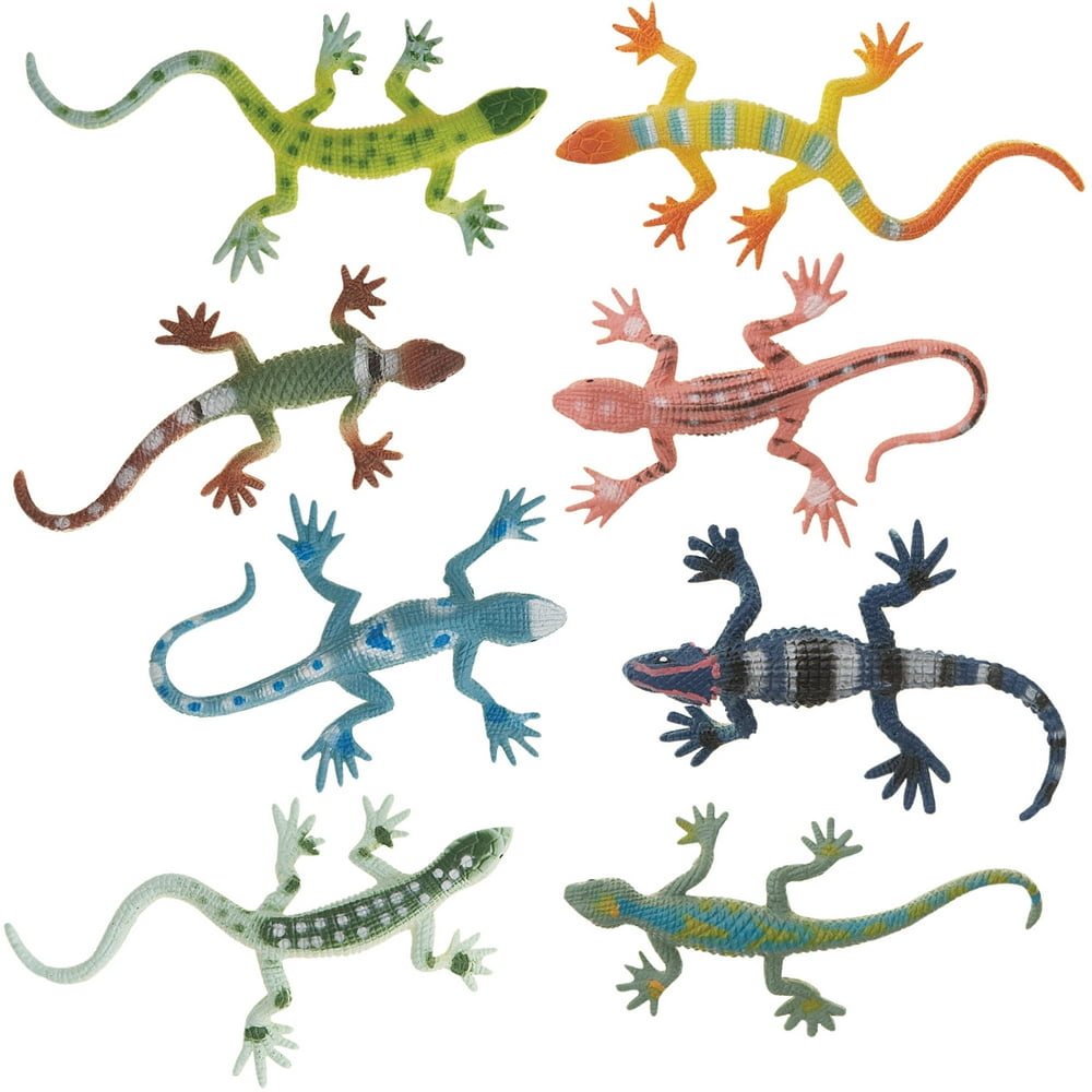 Lizard Party Favors, Assorted 8ct