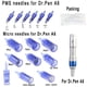 thumbnail image 5 of 1020 piezas Dr Pen Ultima A6 Cartucho Microneedling Derma Pen Reemplazo de bayoneta 912243642 Pin Drag Nano Agujas de tatuaje Mts-50pcs-Round Nano Teléfono móvil Teléfono móvil Accesorios para teléfonos móviles, 5 of 5