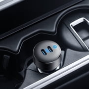 Anker 40W Dual USB-C Car Charger with Power Delivery (PowerIQ 3.0) Fast Charger