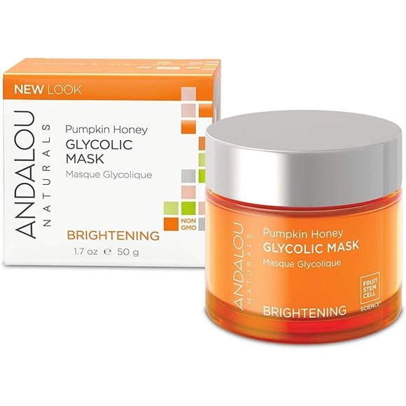 Mascarilla facial Andalou Naturals Pumpkin Honey Glicólico 50 ml