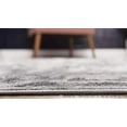 thumbnail image 4 of Unique Loom 3147079 Tapis Rond Larvotto Sofia 7 x 7 Pi., Gris, 4 of 5
