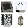 thumbnail image 4 of Decorative Candle Lantern, Waterproof Hanging Lanterns Candle Effect 5730 LED Solar Panel  for Home, 4 of 8