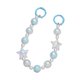 thumbnail image 1 of Llavero con cuentas Perfecl Cuentas de acrílico con forma de estrella Azul, 1 of 8