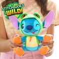 thumbnail image 2 of Disney Stitch Goes Wild Small Plush Stuffed Animal - Stitch Frog, Wild Details, Kids Ages 2+, 2 of 6