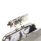 thumbnail image 2 of Cierre único Plata Diamante Cristal Diamante Bolso de noche Bolso de mano Fiesta Nupcial Prom, 2 of 5