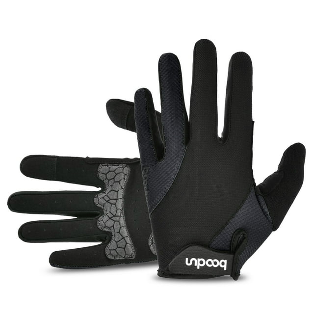 Guantes de bicicleta de montaña Dedo completo Ciclismo Guantes transpirables Montaña antideslizante