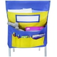 thumbnail image 3 of Chairback Buddy Pocket Chart Kids School Supplies Chair Pockets Classroom Seat Storage Organizer Polyester Seatback Stuff Caddy Organizer for Home/Daycare/Classroom Use 6 Pockets, 3 of 7