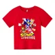 thumbnail image 5 of Nueva camiseta de dibujos animados linda de verano para niños, Sonic 2, camiseta estampada de manga corta para niñas, camiseta de algodón Sonic de manga corta, 5 of 5