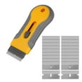 thumbnail image 1 of Xingzhi Ceramic Scraper Stainless Steel Sticker Remover Plastic Handle Portable Glass Scraping Set with 20pcs Tools, 1 of 8