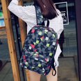 thumbnail image 3 of Stylago Laptop Backpack for Women Men Travel School Bookbag Fashion College Daypack Hiking Camo Rucksack with Mesh Side Pocket Black, 3 of 5