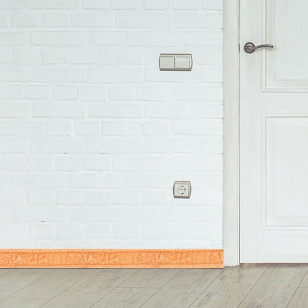 FRCOLOR Peel And Stick Trim Molding Self-Adhesive Foam Skirting Board And Ceiling Molding Flexible And Decorative Wall Border For Bathroom Living Room wall Decoration