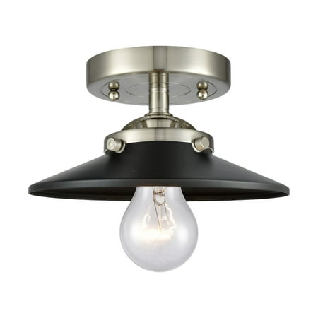 

Innovations Lighting 284 Railroad Railroad 8 Wide Semi-Flush Ceiling Fixture - Black