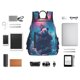 thumbnail image 4 of Disketp DJ Panda Hot Air Balloon Mochila Ligera e Impermeable, Mochila de Día Resistente para Viajes, Senderismo y Uso Diario para Hombre y Mujer, 4 of 7