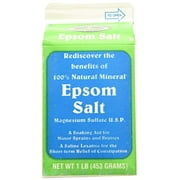 Epsom Salt 100% Natural Mineral, Salt Powder Soaking Aid for Minor Sprains and Bruises
