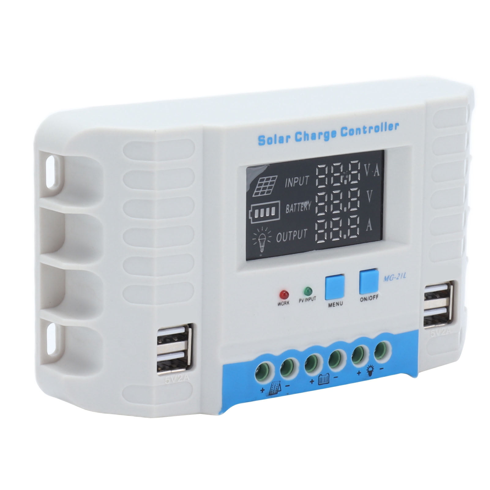 Solar Charge Controller, One Key Operation Solar Panel Charge