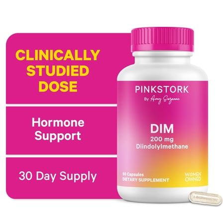 Pink Stork DIM Supplement for Women - 60 Count