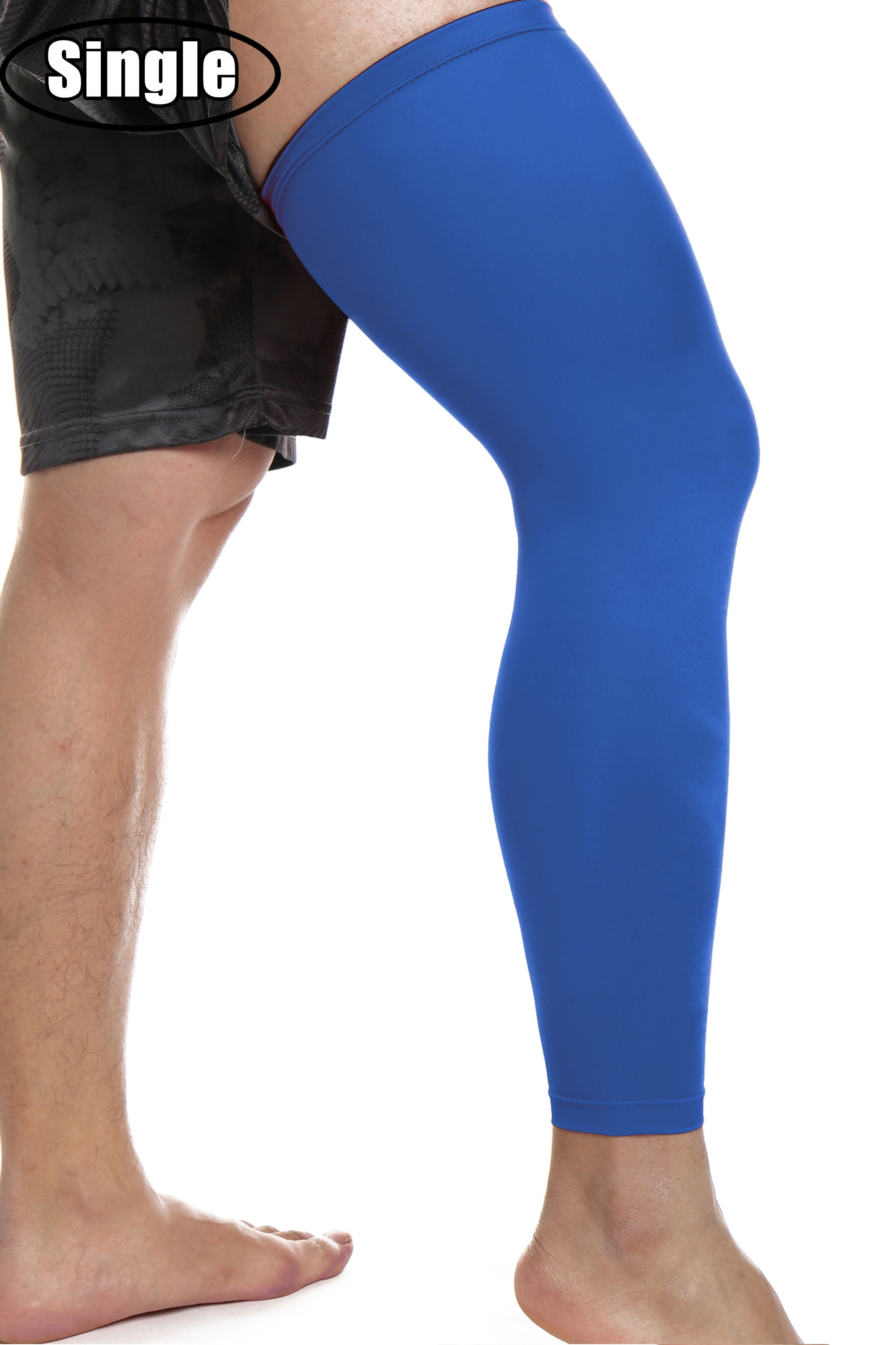 Details about   Compression Long Sleeve Support Leg Knee Brace Socks Sport Pain Relief Men Women 