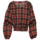 thumbnail image 2 of Blusa Guess Mujer Madrid Smocked Pullover Rojo Grande, 2 of 2
