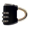 thumbnail image 2 of Padlock 3 Digit Combination Lock Security Heavy Duty Zinc Alloy Luggage Locks for SuitcaseBlack, 2 of 2