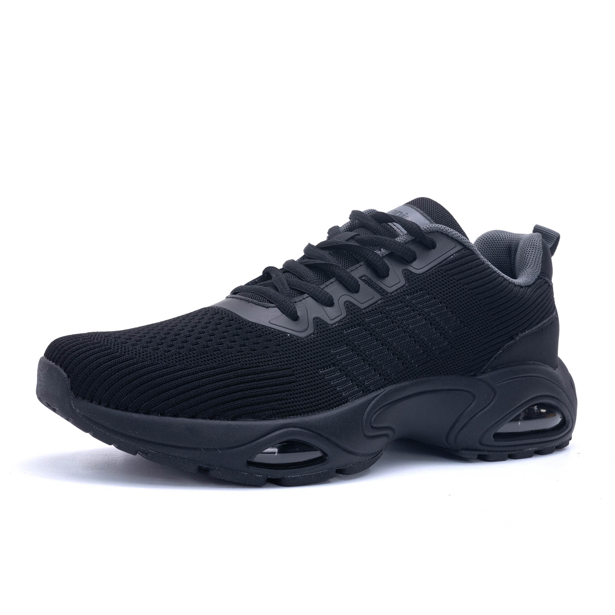 Ttecon Men's Non Slip Comfortable Running Shoes Gym Cross Training Sneakers Allblack US 7