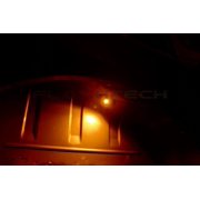 Flashtech 4 Pod LED Rock Lights Kit with Controller Underglow LED Neon Light Kit for Jeep Off Road Trucks ATV SUV Boat - Amber