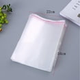 thumbnail image 2 of 100 piezas bolsa de polietileno resellable bolsas de plástico transparente Opp autoadhesivas para 22x34cm más grueso Sunnimix Bolsas de celofán transparentes, 2 of 8