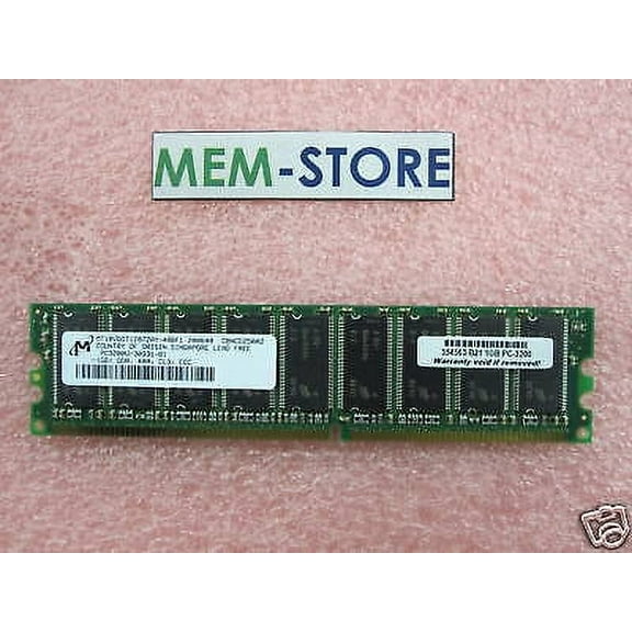 1GB PC2700 DDR-333 184pin ECC non Registered Memory (3rd Party)