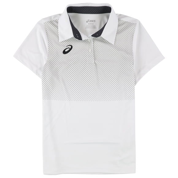 ASICS Womens Hex Polo Shirt white 2XL