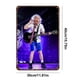 thumbnail image 5 of Chapa ACDC Metal Vintage Pintura Hierro Rectangular Del para Pared 30x40cm, 5 of 9