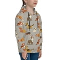 thumbnail image 3 of Daiia Cute Dog for Boys Fashion Hoodies & Sweatshirts with Kangaroo Pocket,Hooded Sweatshirt for Kid, Breathable& Moisture Wicking-Large, 3 of 6
