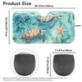 thumbnail image 5 of KUIFORTI Large Windshield Sun Shade for Women, Sea Turtle Automotive Windshield Sunshades | Oversized Sunshade for Car Windshield | 66.53" Heat-Resistant Barrier, 5 of 6