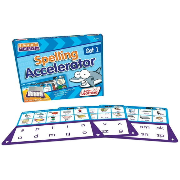 Junior Learning Smart Tray Spelling Accelerator, Set 1