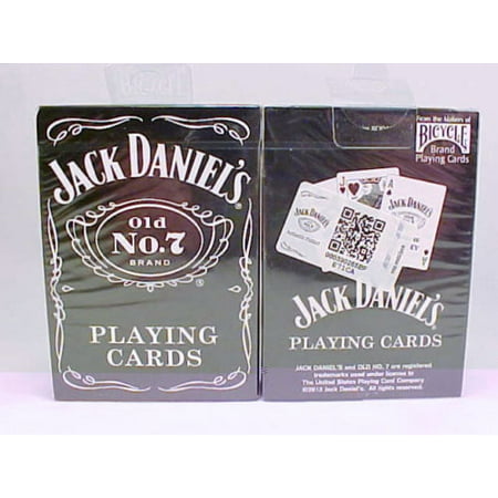 TWO DECKS OF JACK DANIELS OLD No 7 BRAND BICYCLE PLAYING CARDS BRAND NEW