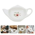 thumbnail image 2 of Ceramic Tea Bag Holder Exquisite Tea Bag Tray Small Loose Tea Dish Tea Bag Coaster, 2 of 8
