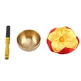 thumbnail image 2 of Meditation Bowl 1 Set Tibetan Buddhism Brass Singing Stick, 2 of 7