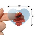 thumbnail image 6 of Sesame Street Vintage Elmo Heart Shaped Planner Calendar Scrapbook Craft Stickers, 6 of 6