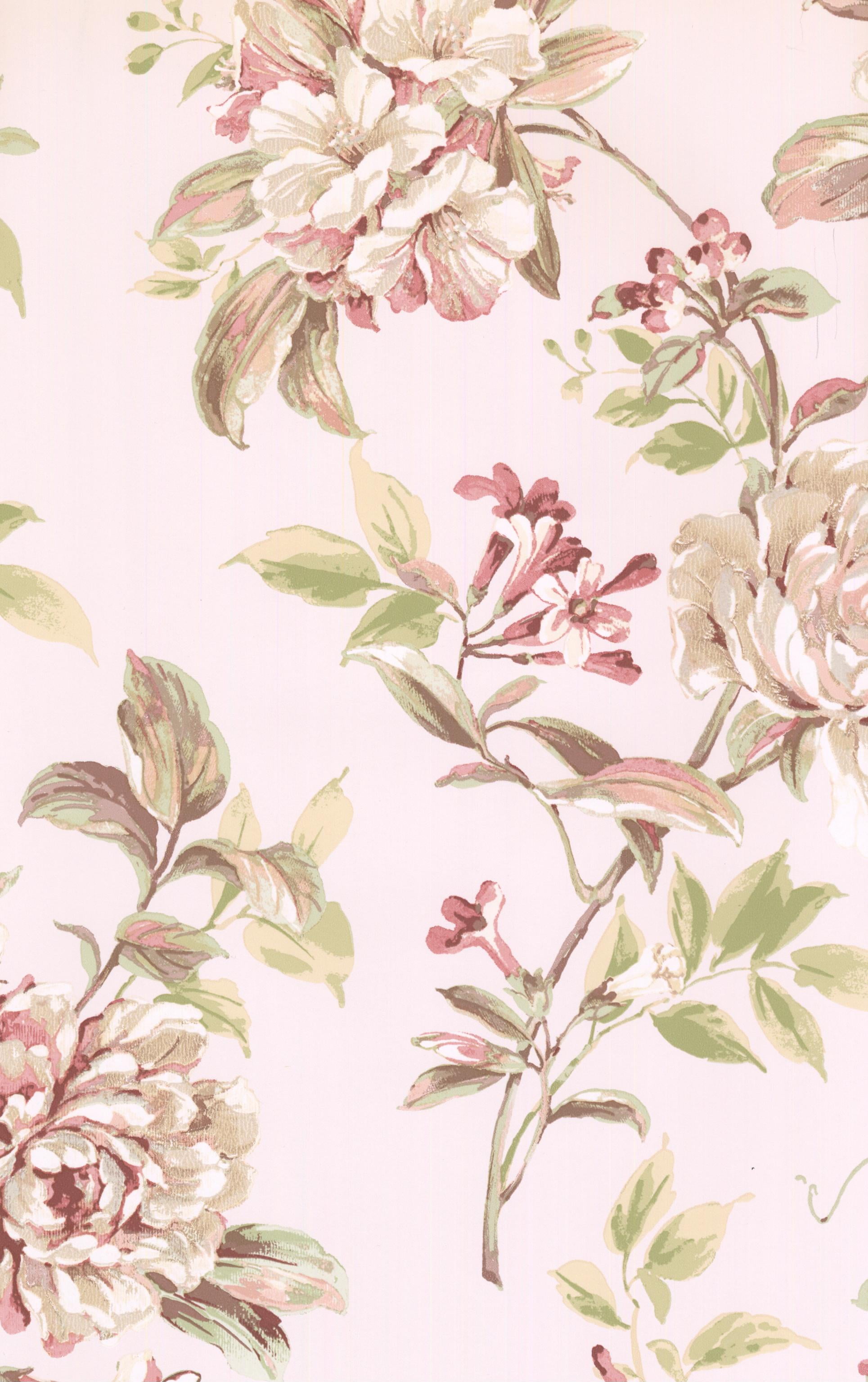 FLORAL Modern Prepasted Beige Wallpaper Sample Walmart Canada