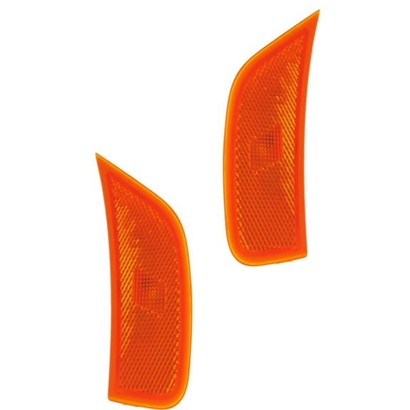 For GMC Yukon 2021 2022 2023 Side Marker Light Driver and Passenger Side | Pair | Front | CAPA Certified | Replacement For GM2550206C, GM2551206C | 84776452, 84776453
