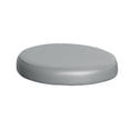 thumbnail image 4 of Funda para taburete de bar redonda, lavable y resistente al polvo, ideal para salón, bar y hotel. Gris, 4 of 9