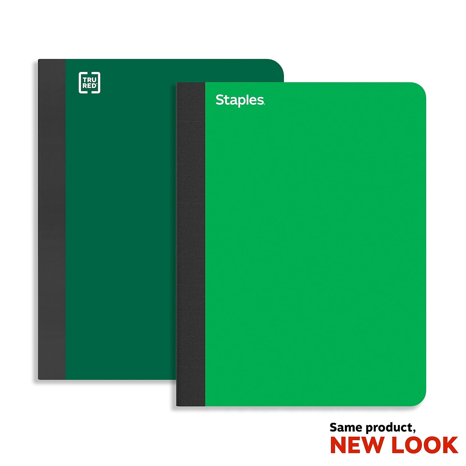 TRU RED Prem Composition Notebook 7.5' x 9.75' College 100 Sheets Green TR58345M