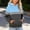 Light Blue, variant on Sevevn Girls' Color Block Hoodie Pullover Long Sleeve Pocket Loose Fit Casual Hooded Sweatshirt