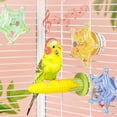 thumbnail image 4 of YIEMEEN Interactively Spinner Wheel Colorful Parrot Toy For Small Birds Chewing Exercise Cage Accessories With Rotating Rattles, 4 of 14