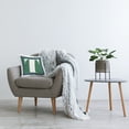 thumbnail image 3 of Stupell Industries Bold Green Letter T Square Decorative Printed Throw Pillow, 18 x 18, 3 of 4