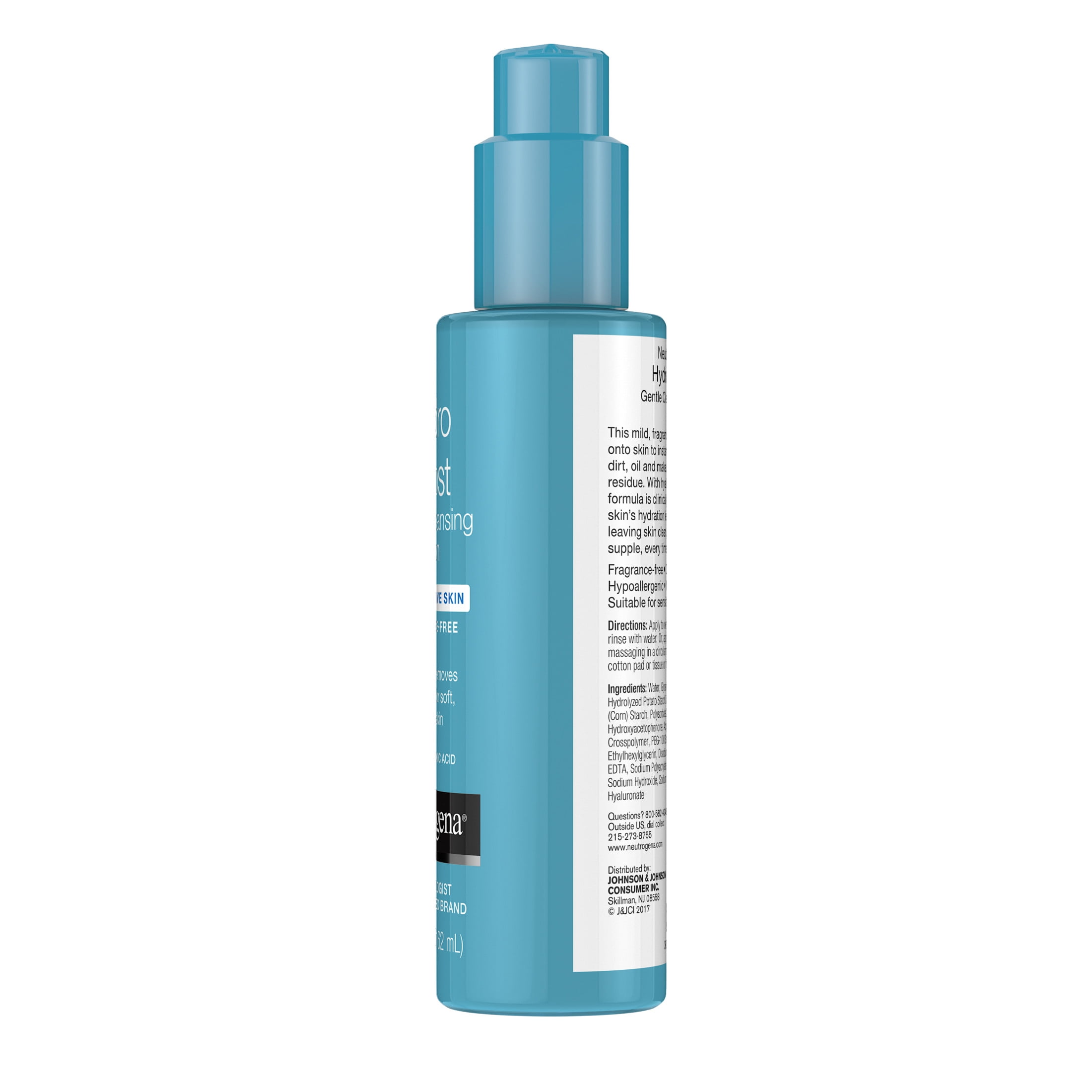 Neutrogena Hydro Boost Gentle Cleansing and Hydrating Face Lotion, 5.0 fl. oz