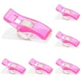 thumbnail image 1 of Sewing Clips, 10 Pcs Premium Quilting Clips, Versatile Craft Clips for Quilting, Fabric, Binding, Crocheting, Kniting etc,Hot Pink*10, 1 of 8
